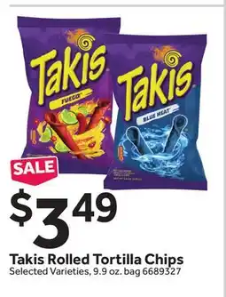 Stop&Shop Takis Rolled Tortilla Chips offer