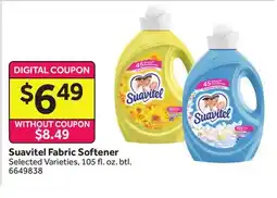 Stop&Shop Suavitel Fabric Softener offer