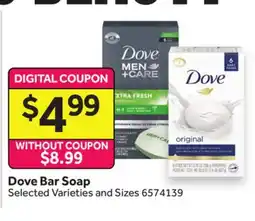 Stop&Shop Dove Bar Soap offer