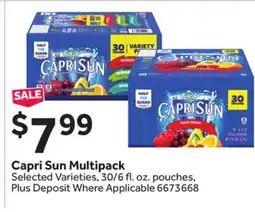 Stop&Shop Capri Sun Multipack offer
