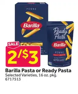 Stop&Shop Barilla Pasta or Ready Pasta offer