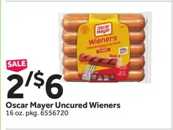 Stop&Shop Oscar Mayer Uncured Wieners offer