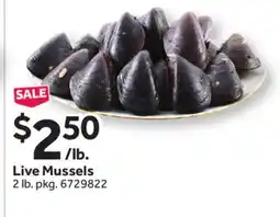 Stop&Shop Live Mussels offer