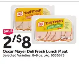 Stop&Shop Oscar Mayer Deli Fresh Lunch Meat offer
