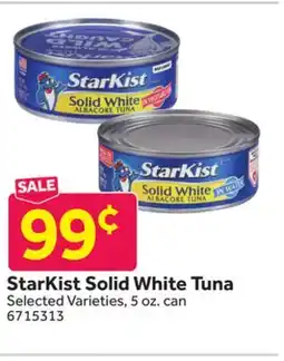 Stop&Shop StarKist Solid White Tuna offer