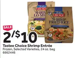 Stop&Shop Tastee Choice Shrimp Entrée offer