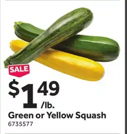 Stop&Shop Green or Yellow Squash offer