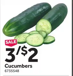 Stop&Shop Cucumbers offer