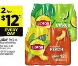 Dollar General Lipton Tea offer