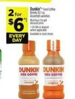 Dollar General DUNKIN offer