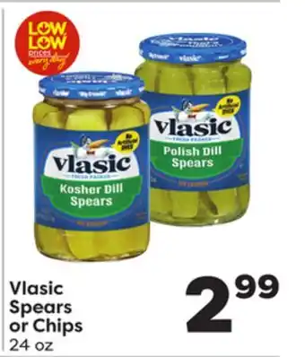 Weis Markets Vlasic Spears or Chips offer