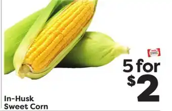 Weis Markets In-Husk Sweet Corn offer