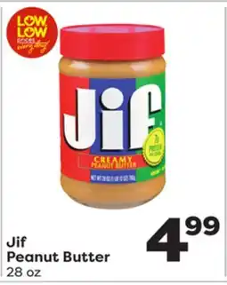 Weis Markets Jif Peanut Butter offer