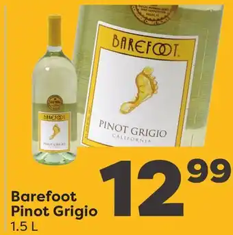 Weis Markets Barefoot Pinot Grigio offer