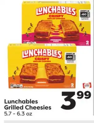 Weis Markets Lunchables Grilled Cheesies offer