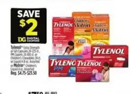 Dollar General TYLENOL offer