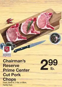 The Fresh Grocer Prime Center Cut Pork Chops offer