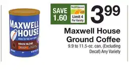 The Fresh Grocer Ground Coffee offer