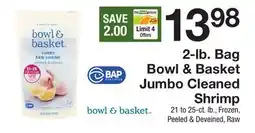 The Fresh Grocer 2-lb. Bag Jumbo Cleaned Shrimp offer