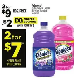 Dollar General Fabuloso offer
