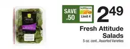 The Fresh Grocer Salads offer