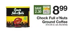 The Fresh Grocer Ground Coffee offer