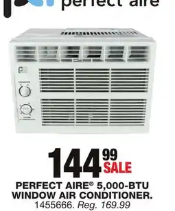 Blain's Farm & Fleet PERFECT AIRE 5,000-BTU WINDOW AIR CONDITIONER offer