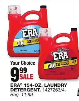 Blain's Farm & Fleet ERA 154-OZ. LAUNDRY DETERGENT offer