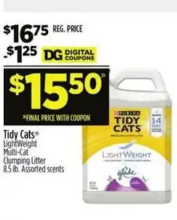 Dollar General TIDY CATS offer