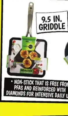 Ollie's • NON-STICK THAT IS FREE FROM PFAS AND REINFORCED WITH DIAMONDS FOR INTENSIVE DAILY USE offer