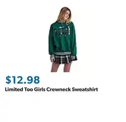 Sam's Club Limited Too Girls Crewneck Sweatshirt offer