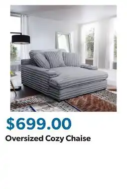 Sam's Club Oversized Cozy Chaise offer