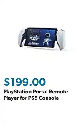 Sam's Club PlayStation Portal Remote Player for PS5 Console offer