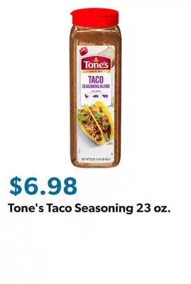 Sam's Club Tone's Taco Seasoning 23 oz offer