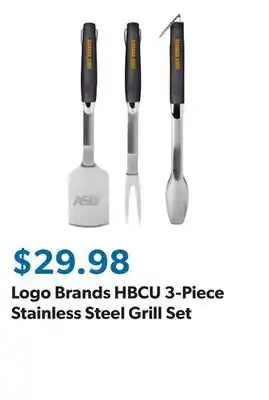 Sam's Club Logo Brands HBCU 3-Piece Stainless Steel Grill Set offer