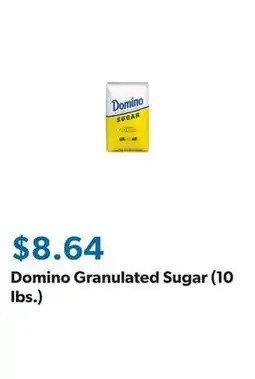 Sam's Club Domino Granulated Sugar (10 lbs.) offer