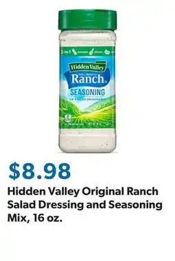 Sam's Club Hidden Valley Original Ranch Salad Dressing and Seasoning Mix, 16 oz offer