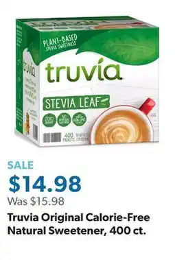 Sam's Club Truvia Original Calorie-Free Natural Sweetener, 400 ct offer