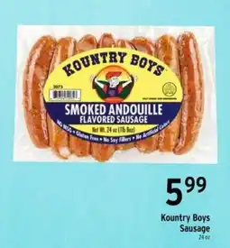 Brookshire's Kountry Boys Sausage offer