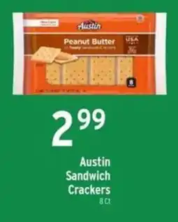Brookshire's Austin Sandwich Crackers 8 Ct offer
