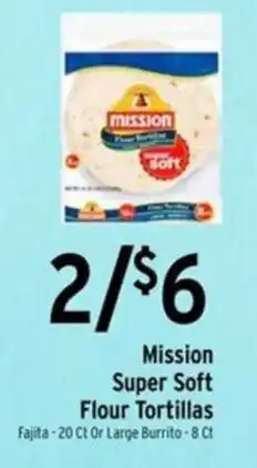 Brookshire's Mission Super Soft Flour Tortillas offer