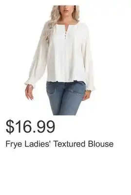 Costco Frye Ladies' Textured Blouse offer