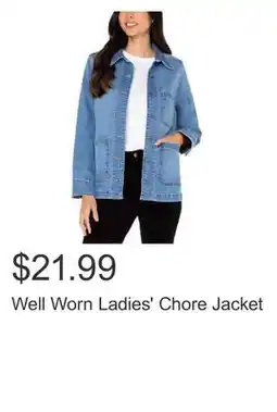 Costco Well Worn Ladies' Chore Jacket offer