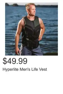 Costco Hyperlite Men's Life Vest offer