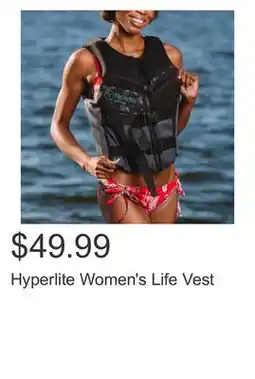 Costco Hyperlite Women's Life Vest offer