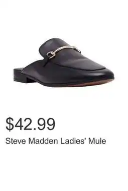 Costco Steve Madden Ladies' Mule offer
