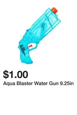 Five Below Aqua Blaster Water Gun 9.25in offer