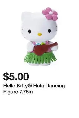 Five Below Hello Kitty Hula Dancing Figure 7.75in offer