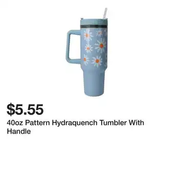 Five Below 40oz Pattern Hydraquench Tumbler With Handle offer