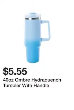 Five Below 40oz Ombre Hydraquench Tumbler With Handle offer